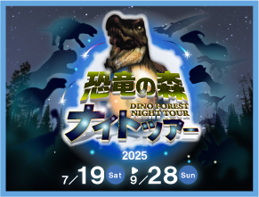 恐竜の森ナイトツアー