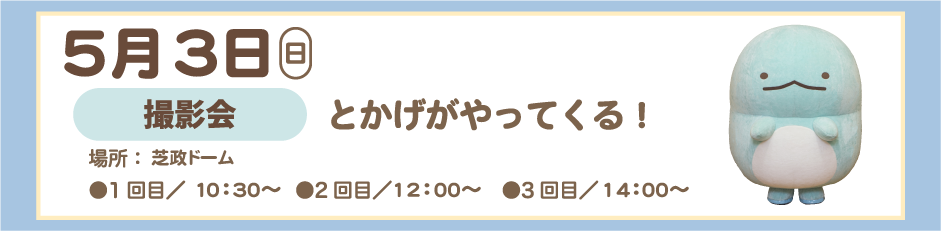 ２０２６年５月３日 とかげがやってくる