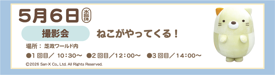 ２０２６年５月６日 ねこがやってくる